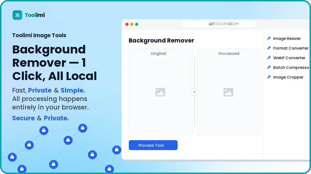 Remove background from any image 