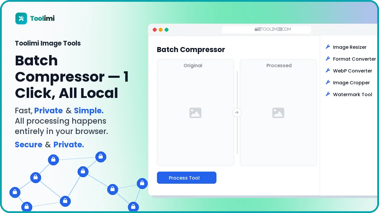 Free batch image compressor.